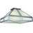 Whitewing Glass Flush Mount