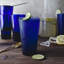 Verres à verres évasés en cobalt Libbey, 17,25 onces, ensemble de 8