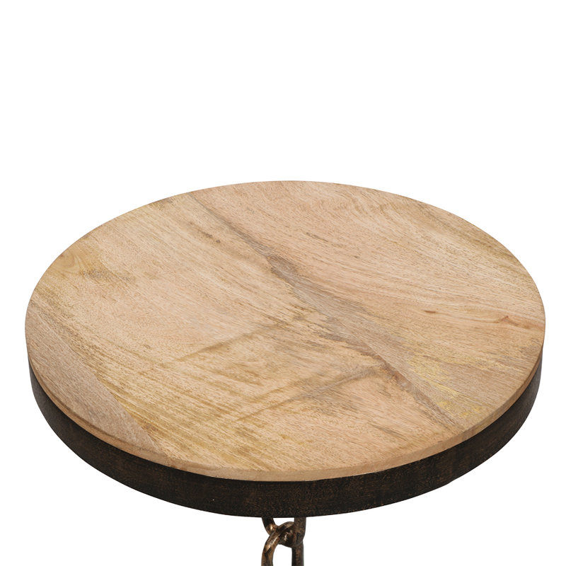 Grande table de bout à chaînette