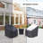 Araneli Rattan Premium All-Weather Outdoor Conversation Set Furniture Covers For Patio Sets