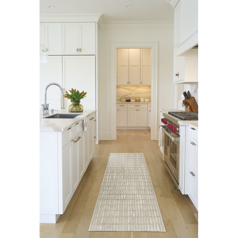 Abstract Area Rug, Rectangle 2'2" x 10'