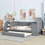 Lit de jour avec accoudoirs et chargeur, lit gigogne escamotable-1310429509