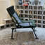 Chaise de camping inclinable, portative et pliante avec dossier réglable-1462922314