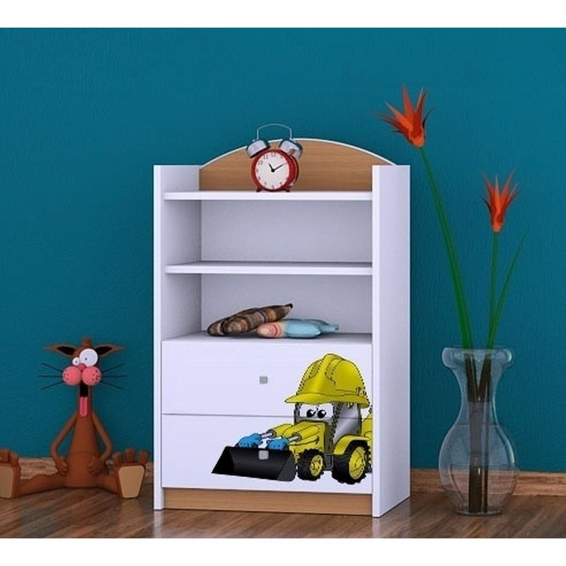 Jocelyn 96cm H Kids Cube, Natural, 92cm H x 60cm W x 34cm D
