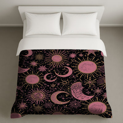 Celestial Moons And Stars Duvet Covers