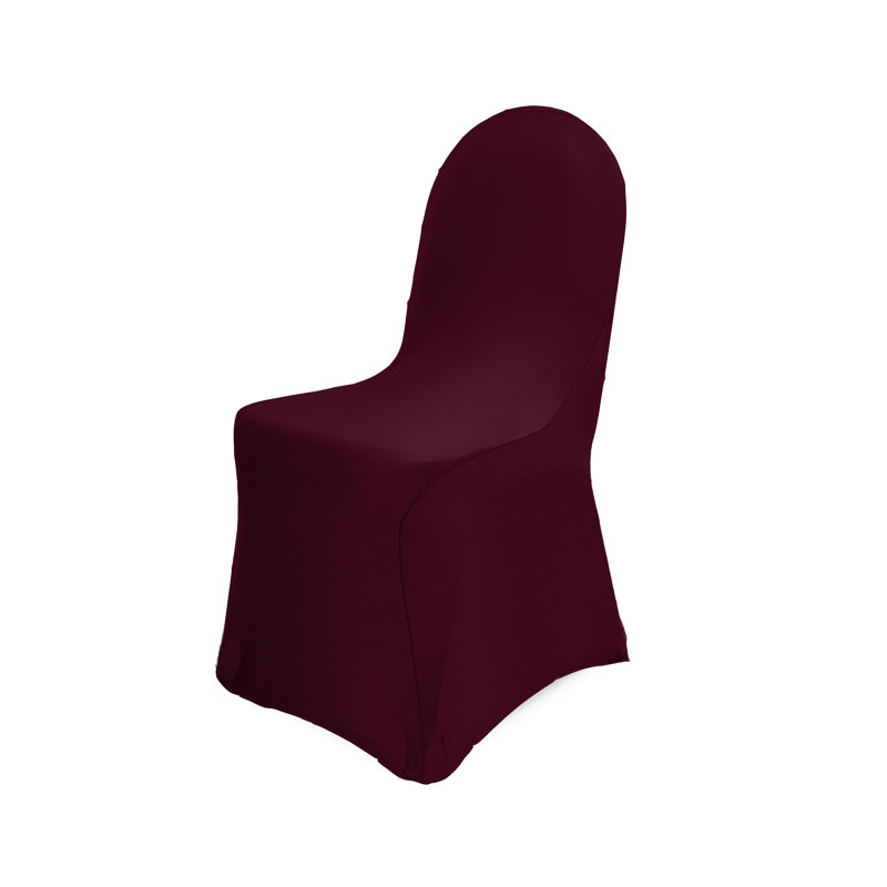 Housse pour chaise de salle à manger, Polypropylène bourgogne / oléfine