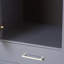 Ensemble de meuble-lavabo de salle de bain double 60 po avec miroir Carrasquillo