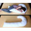 Oreiller moyen pour femmes enceintes en fibres