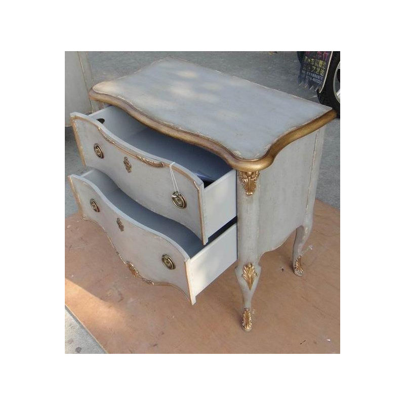 French 2 - Drawer Nightstand