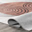 Tapis abstrait lavable à la machine Martine SpinClean Sun-346666318
