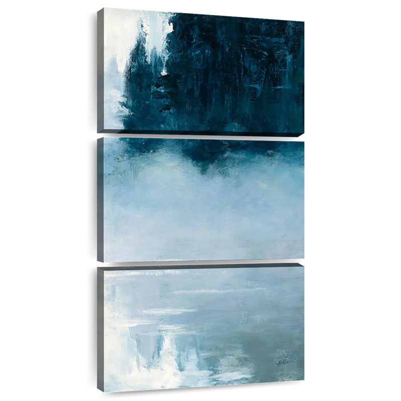 Misty Boundary Waters III, H 52 po x l 24 po