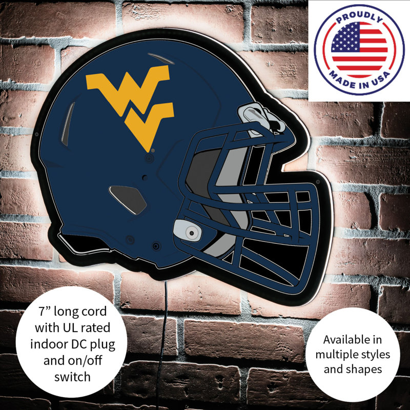 Enseigne murale NCAA Team, Université du West Virginia