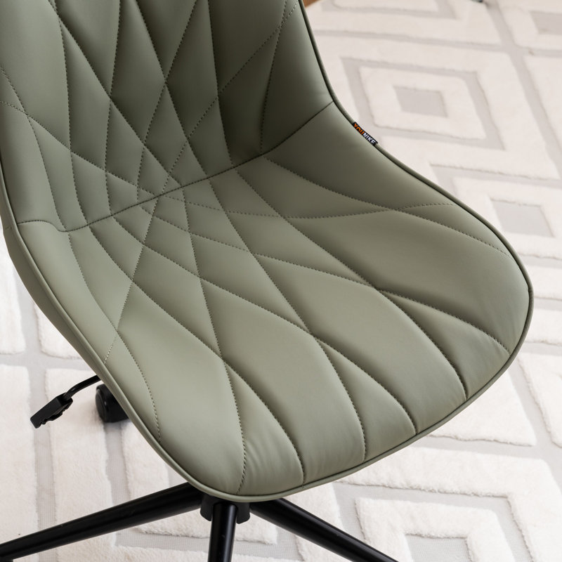 Fauteuil de bureau Darlaine, Vert olive