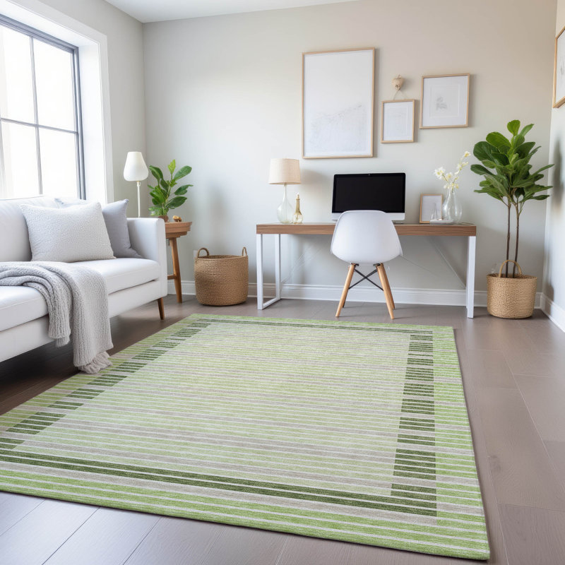 Tapis de qualité supérieure lavable à la machine Elize AMF1398, Rectangle 10 pi x 14 pi