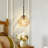 Single Large Twisted Sphere Pendant Light, E26 Base-973250579