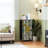 4 Drawer Dresser for Bedroom, Narrow Chest of Drawers, Wooden Top and Study Iron Frame 18"x37.5"-(WxH)