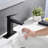 Single-Hole Single-handle Bathroom Faucet with Drain Assembly-70785749
