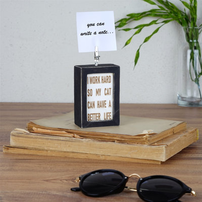 Porte-cartes en bois