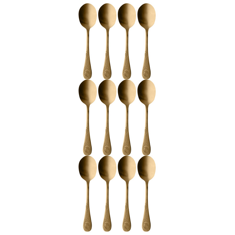 Diana Soup Spoon, 12, Gold