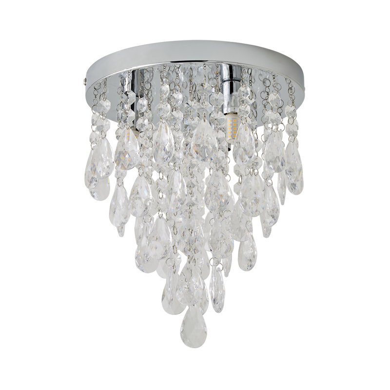 Rauchtown Plastic Flush Mount, No