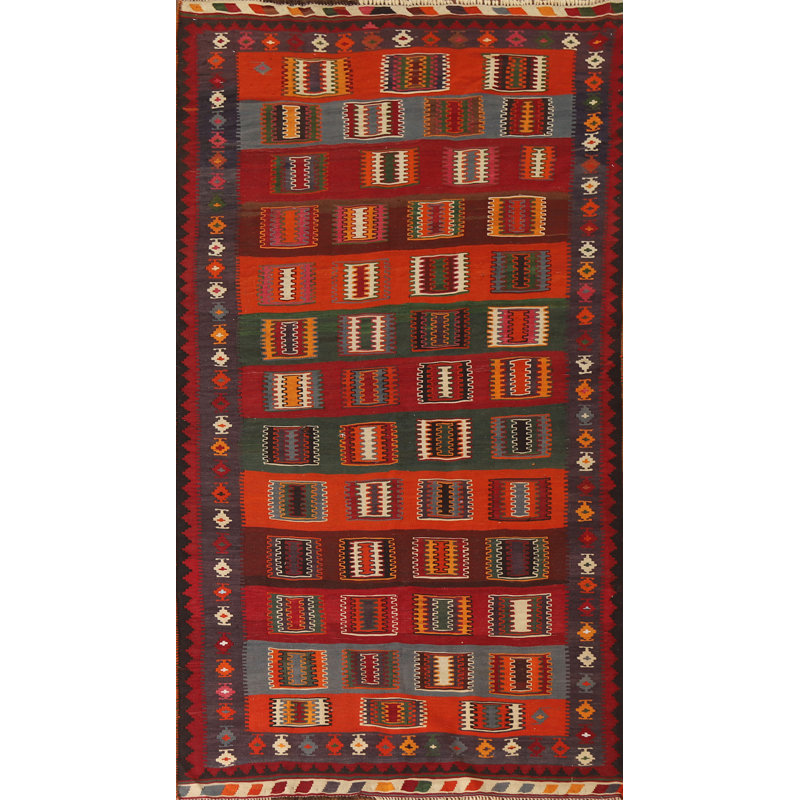 Tapis kilim à teinture végétale Masterpiece 5 x 10