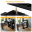  Table à manucure rotative réversible Kylan-180029326