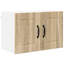 Vidaxl Kitchen Wall Cabinet With Shelf 2 Pcs Old Wood 60 X 31 X 40 Cm-121217777