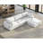 Wynnie 114" W Modular Down Filled Sectional -1424541746