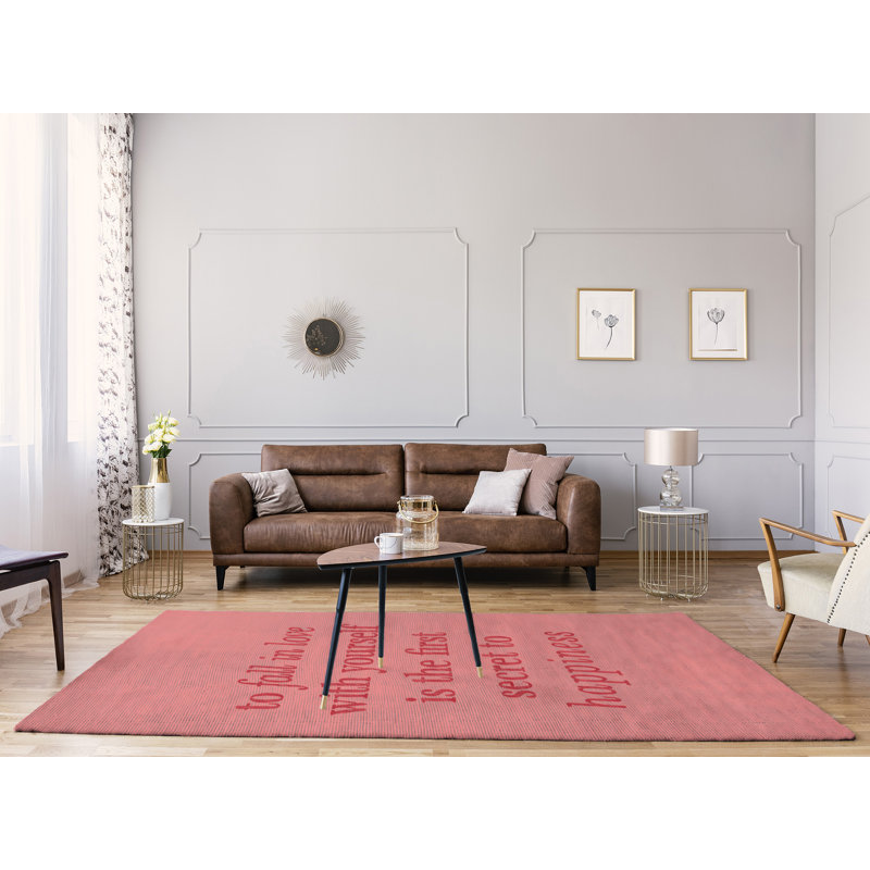 Tapis en poly-chenille à la main, Rectangle 9 pi x 12 pi