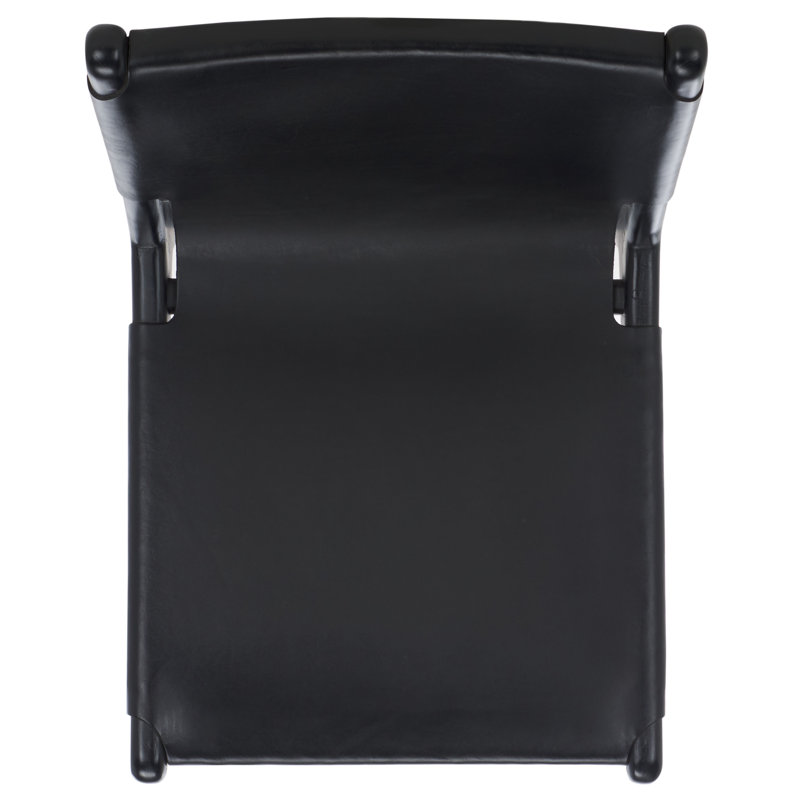 Cassaphina Leather Dining Chair, Black