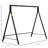 Playground Swing Frame, 528 Lbs Capacity, Black, For Various Hanging Chair Types Patio Stand, Suited Multiple Chairs