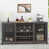 Dark Gray Oak/Black