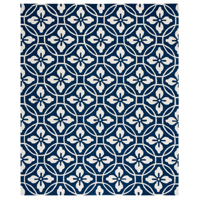 Berchmans Hand Hooked Performance Geometric Rug