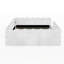 Lit double tapissier sur pied-133037945