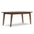 Draper 66"W Solid Wood Mid-Century Modern Rectangle Dining Table, Seats 6-565260214
