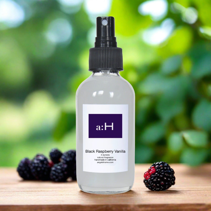 Black Raspberry Vanilla Scented Spray Bottle