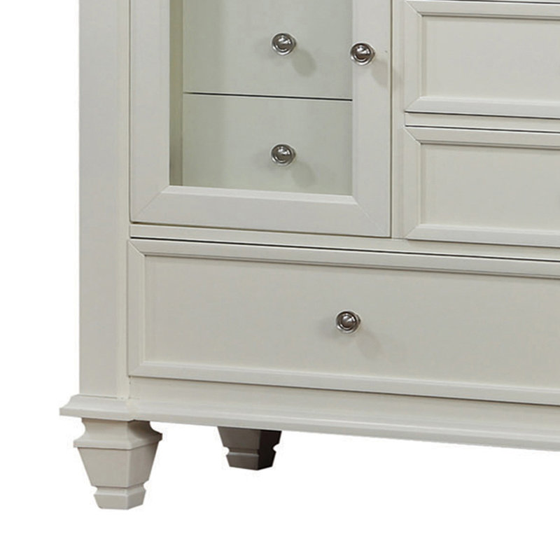 Ambriana 11 - Drawer 60.85'' W Dresser, Buttermilk