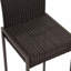 Tabouret de bar d'extérieur