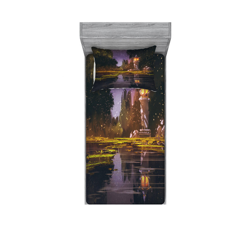 Ensemble de draps Idyllic at Night, Simple