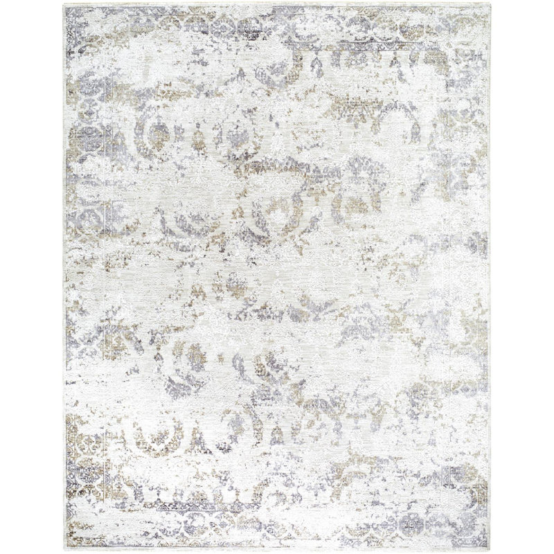 Tapis tissé à la machine Kirima, Rectangle 2 pi x 2 pi 11 po