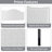 Nailhead Trim Adjustable Upholstered Headboard in Linen Fabric, Metal Legs-521090838-517242463