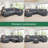 Latitude Run® U Shaped Sleeper Sectional Modular Sofa Bed With Storage Chaise-1740153016