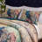 Greenland Home Fasions Eden Peacock Ecru King Sham, 20x36-126733710