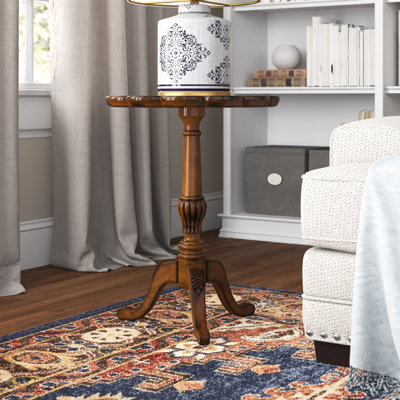 Ariad Pedestal End Table by Kelly Clarkson Home