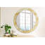 Huldar Glass Flat Wall Mirror