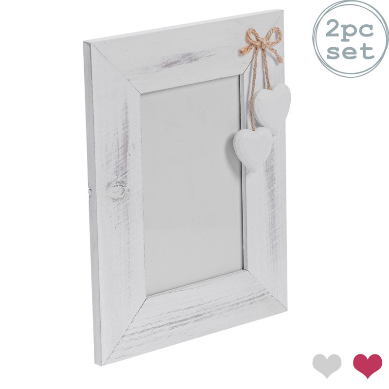 Wood Picture Frame, White