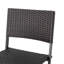 Tabouret de bar moderne, pliable et confortable, idéal pour se détendre et recevoir en plein air.