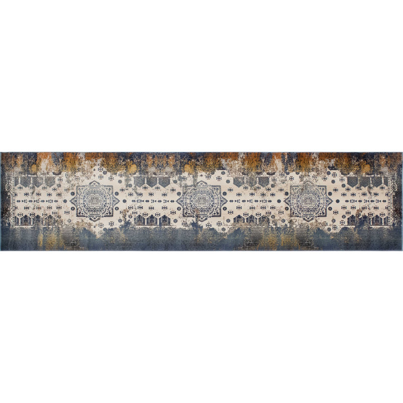 Zermeno Oriental Indoor Rug, Runner 2' x 5'9"
