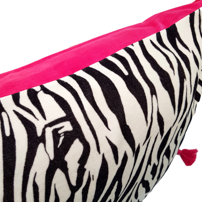 Bourgeois Jungle Animal Print Rectangular Throw Cushion