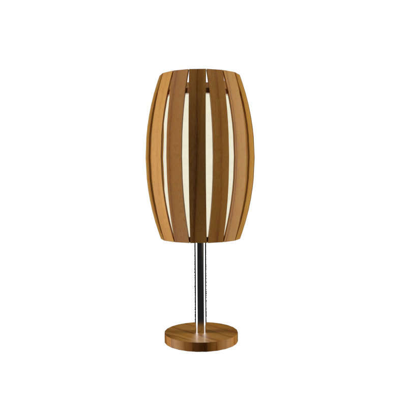 Lampe de table 20,67 "Barril, Teck